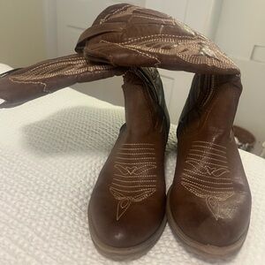 Brown Western Boots